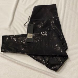 Peloton Black Viper High-Waist Leggings